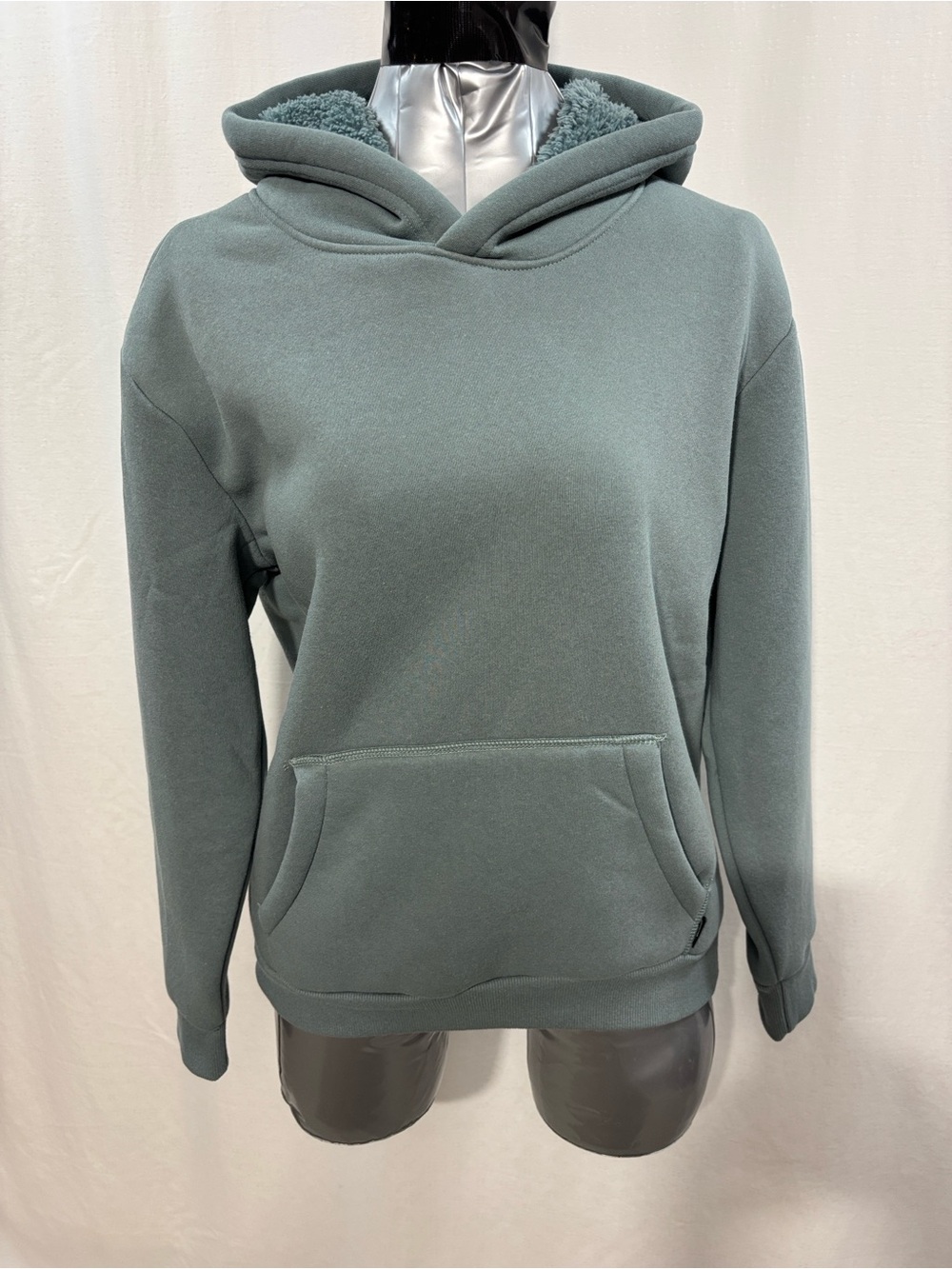 Realtree Hooded Pullover Sweatshirt Green Slate 166 warm comfortable 84% cotton